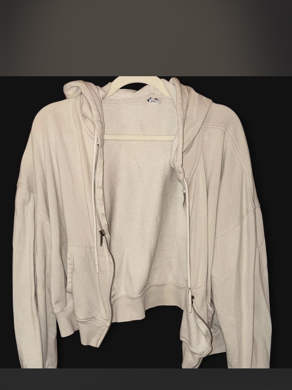 Cropped Old Navy Zip-Up Hoodie